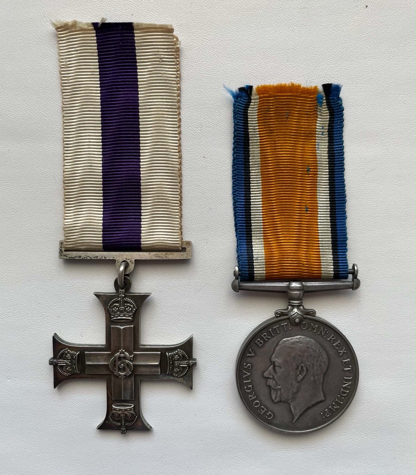 WW1 Medal Group - Acting Captain George Harvey Rochester MC - 54th Battalion CEF
