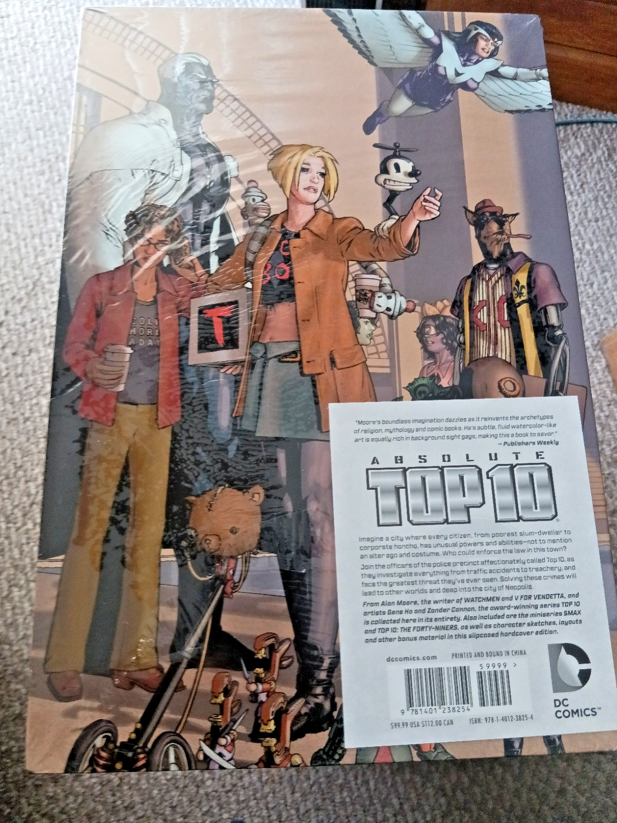 Absolute Top 10 DC 2012 Hardcover w Slipcase Sealed Gene Ha Alan Moore Absolute Top 10 DC 2012 Hardcover w Slipcase Sealed Gene Ha Alan Moore