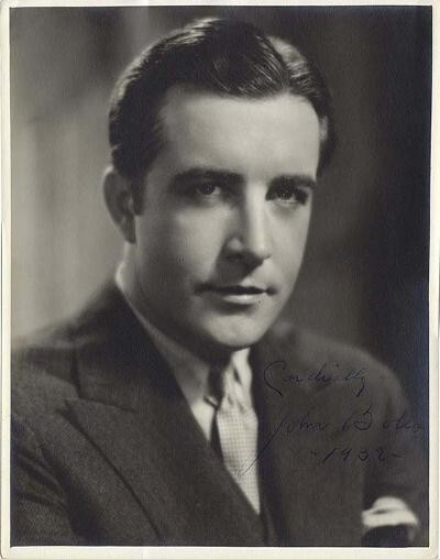 Horror Actor JOHN BOLES 1930s Oversize Freulich Signed Photo - FRANKENSTEIN Star Horror Actor JOHN BOLES 1930s Oversize Freulich Signed Photo - FRANKENSTEIN Star