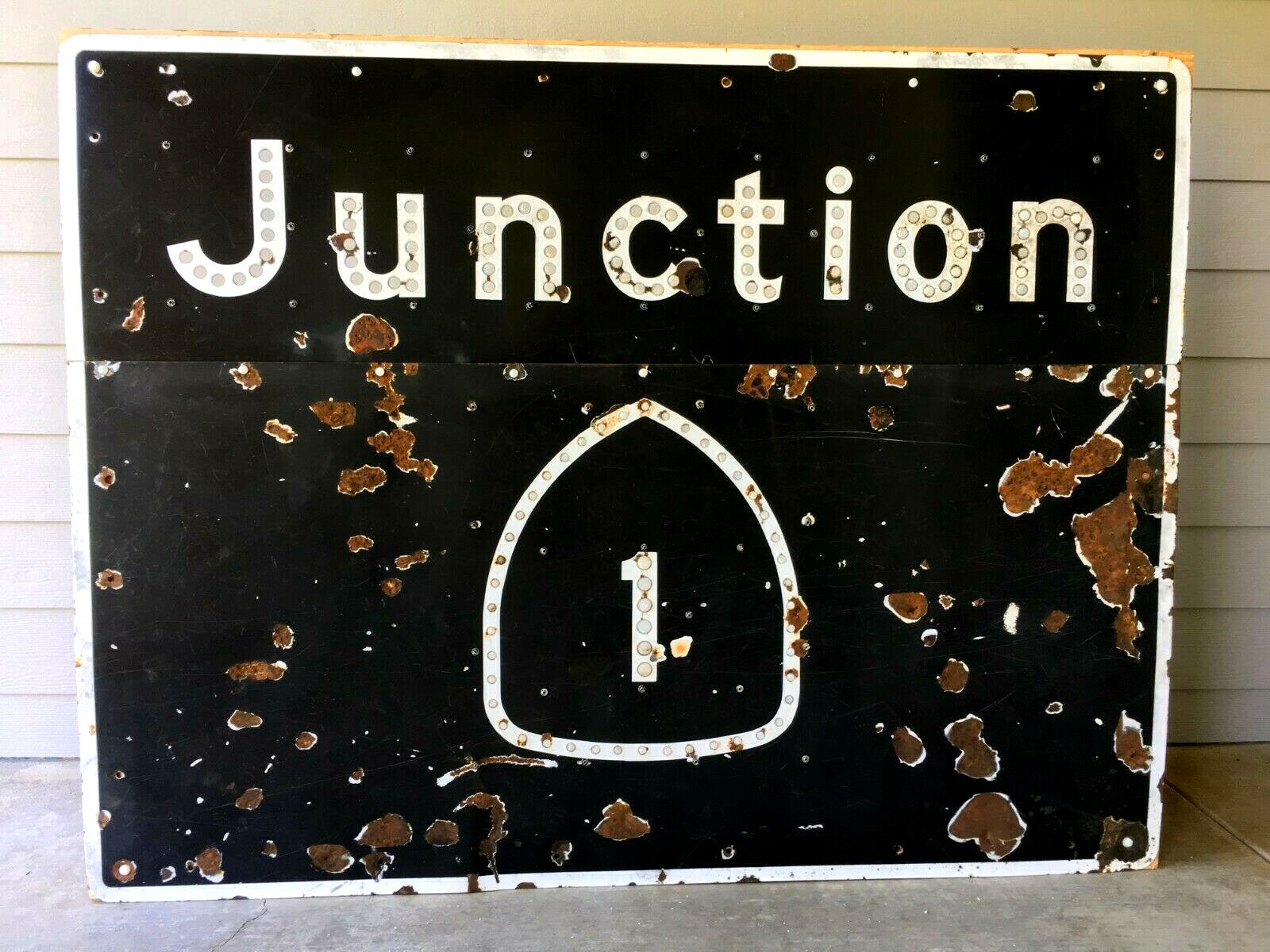 Vintage Porcelain Sign 50's era PCH California Pacific Coast Highway 1 Hwy. 1 Vintage Porcelain Sign 50's era PCH California Pacific Coast Highway 1 Hwy. 1