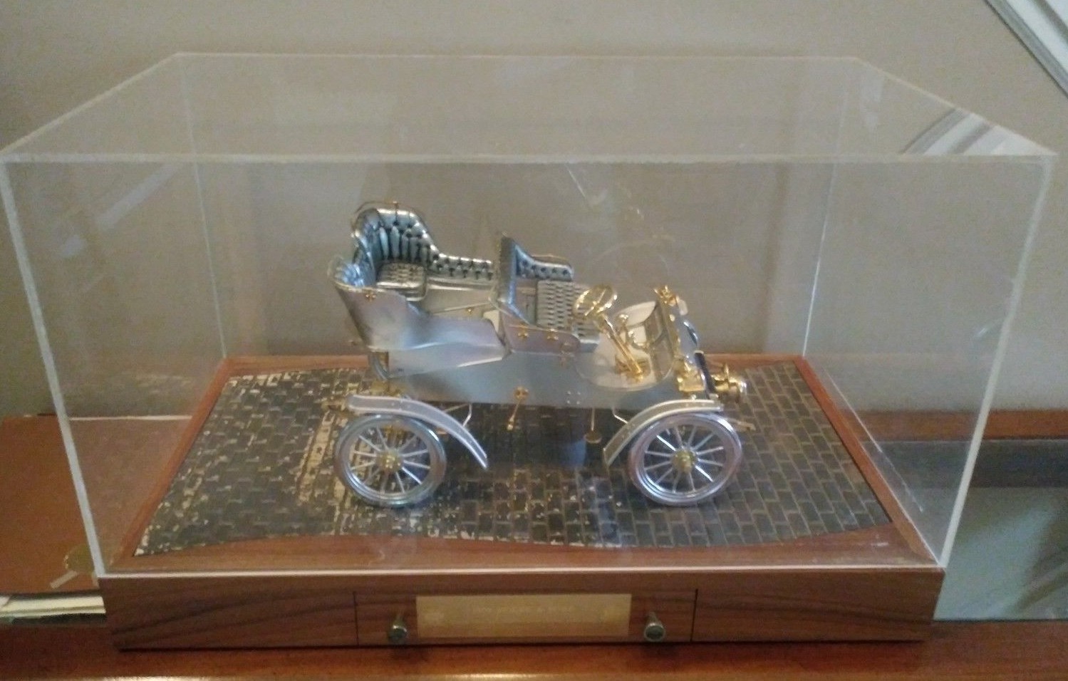 Model A Ford Cartier Sterling Silver and Gold #948 Model A Ford Cartier Sterling Silver and Gold #948