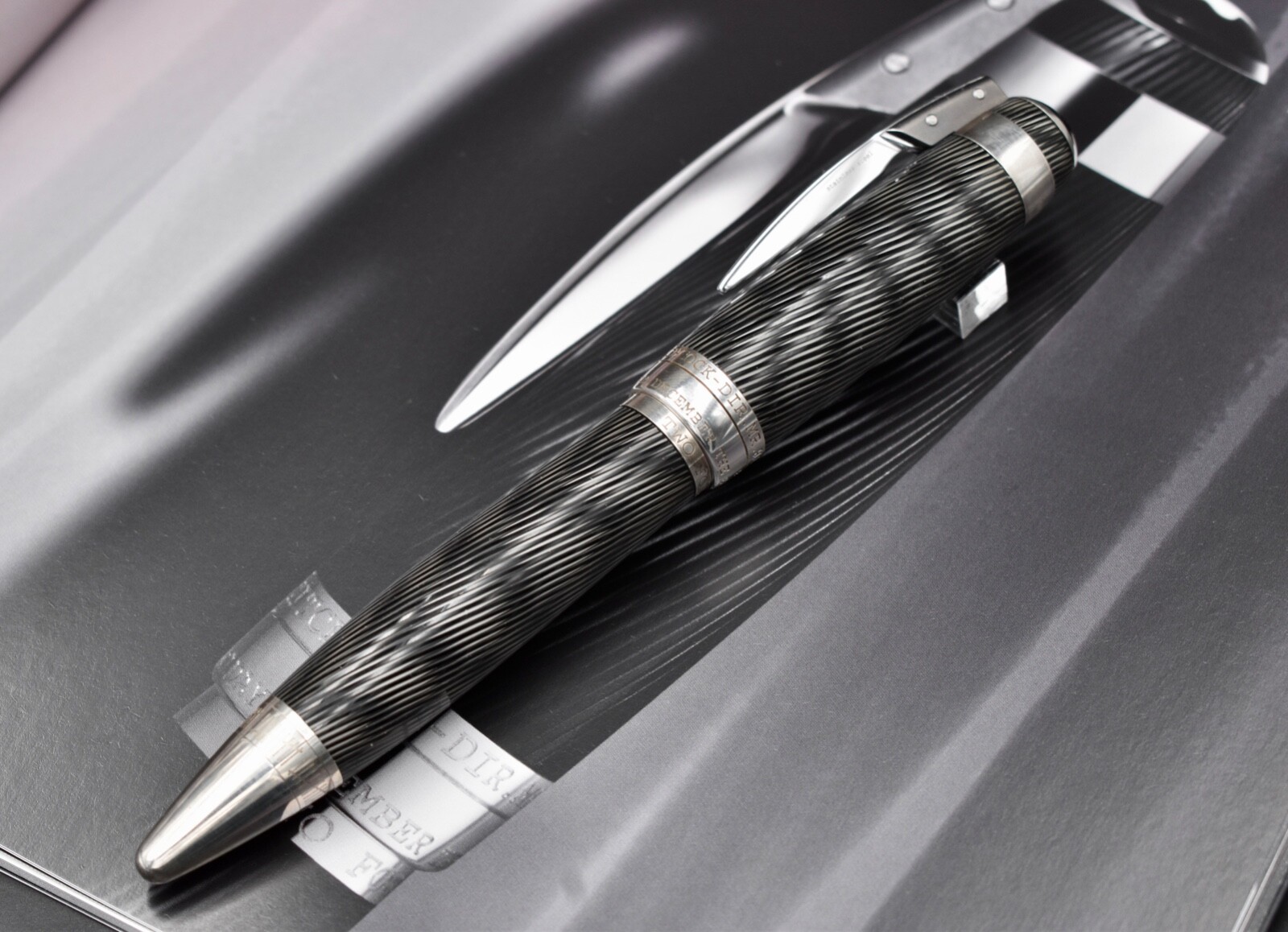 MONTBLANC 2011 Great Characters Alfred Hitchcock Limited Edition 2955/3000 FP M
