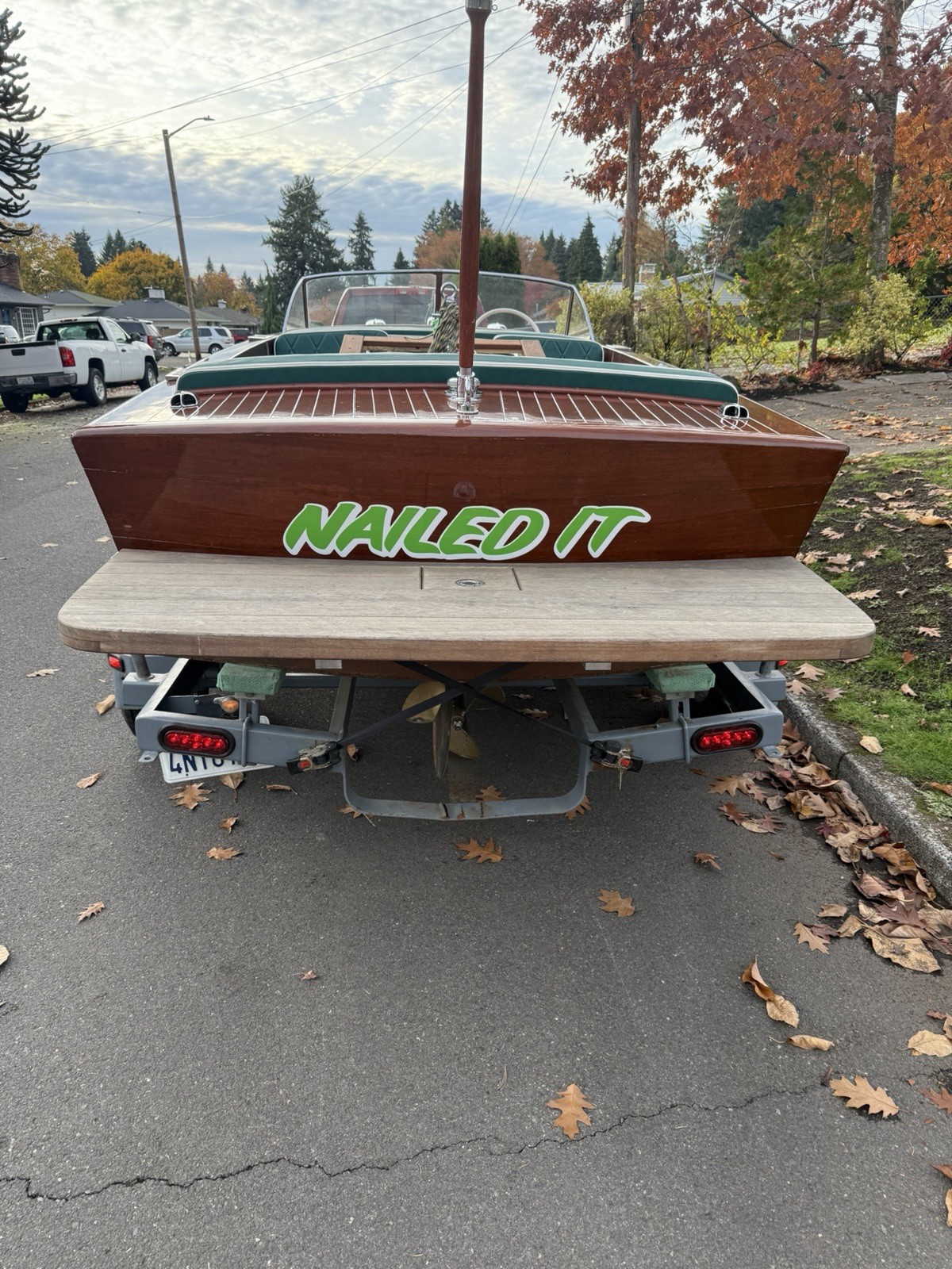 1956 Chris Craft 18’ Holiday with Buick Nailhead” & Trailer