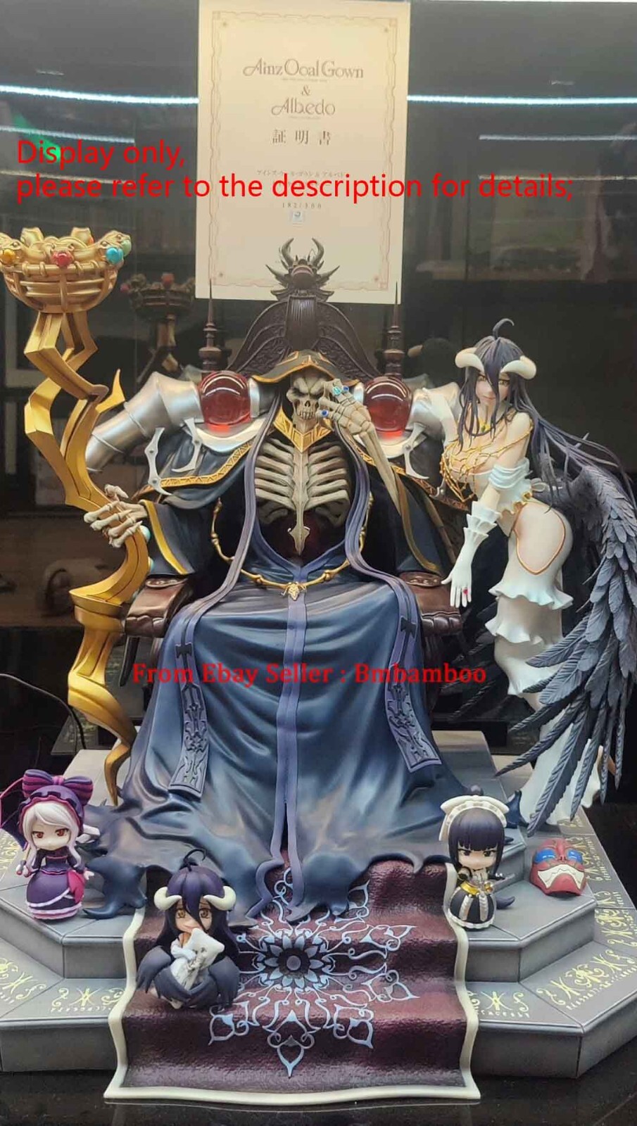 KADOKAWA x ACME STUDIO 1/4 Overlord Ainz Ooal Gown&Albedo Deluxe Edition Statue KADOKAWA x ACME STUDIO 1/4 Overlord Ainz Ooal Gown&Albedo Deluxe Edition Statue