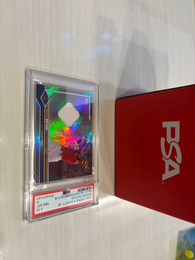 Shohei Otani 2022 TOPPS X BOBBY WITT JR. [PSA8]