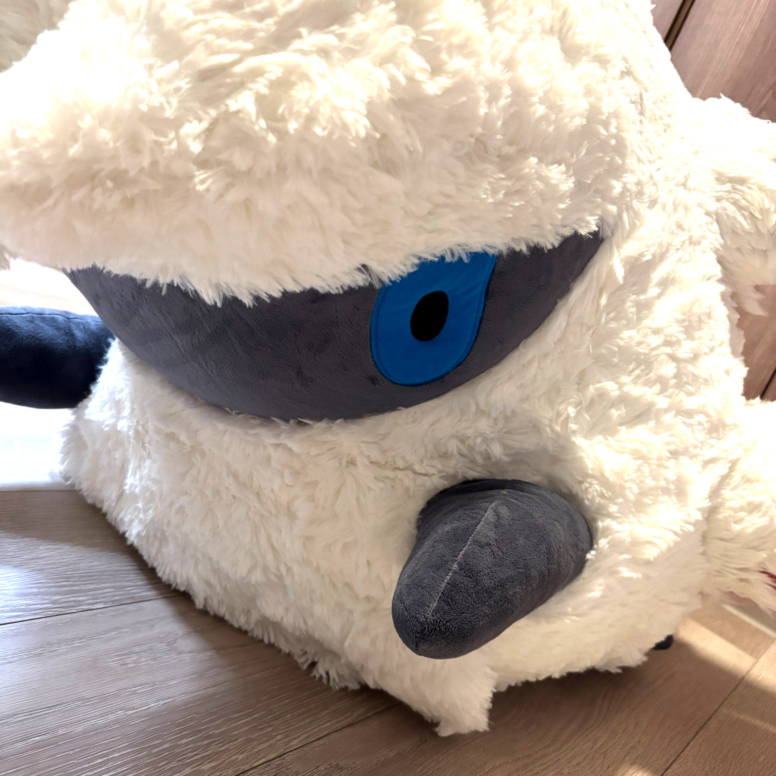 Pokemon Center Original Larvesta Life Size 1/1 Stuffed Plush Doll Big 5.4 kg New