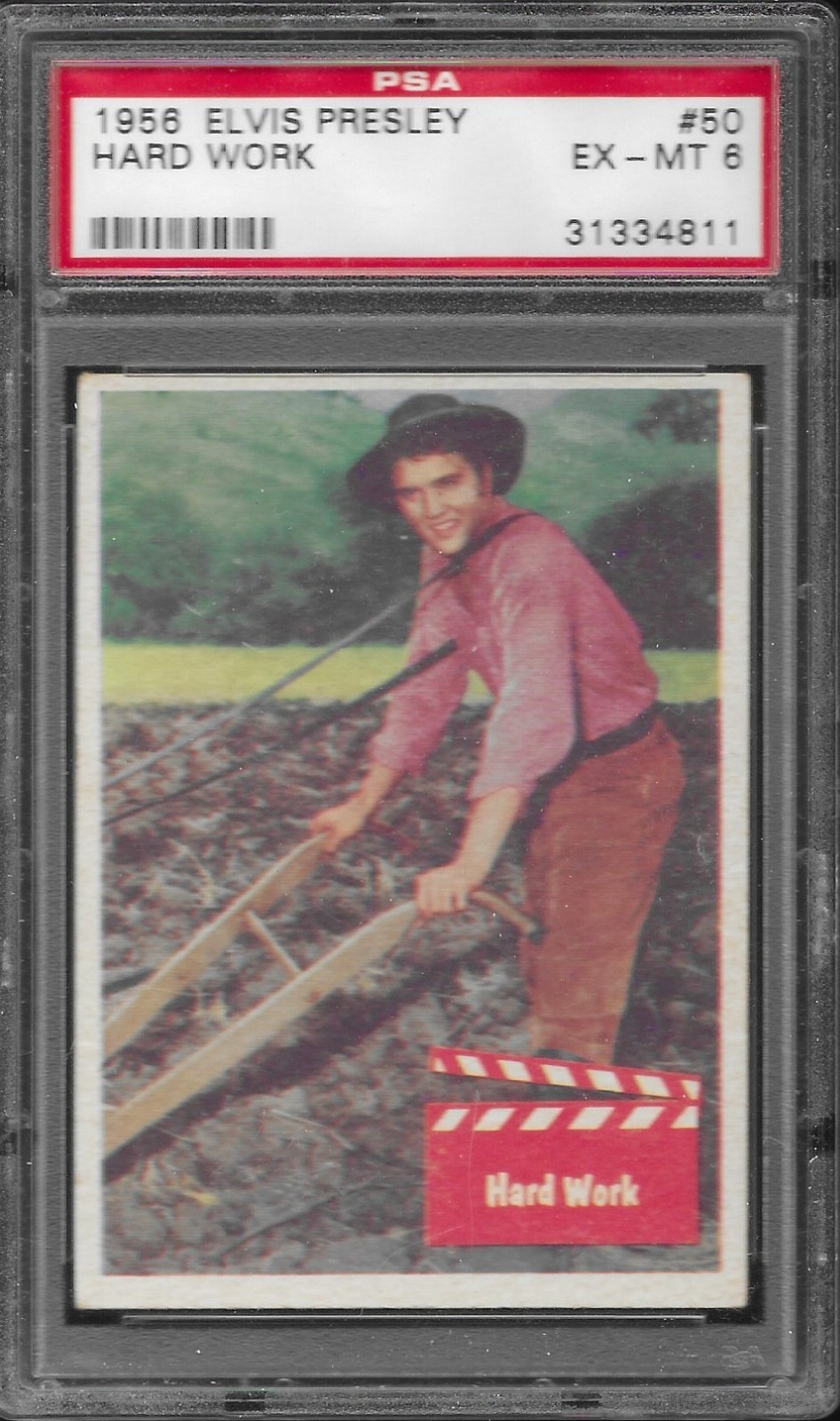 1956 Topps Elvis Presley #50 
