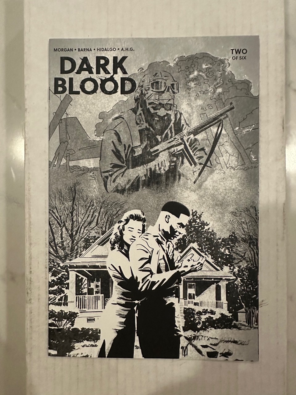 Dark Blood #2 Comic Book Valentine de Landro Variant Dark Blood #2 Comic Book Valentine de Landro Variant