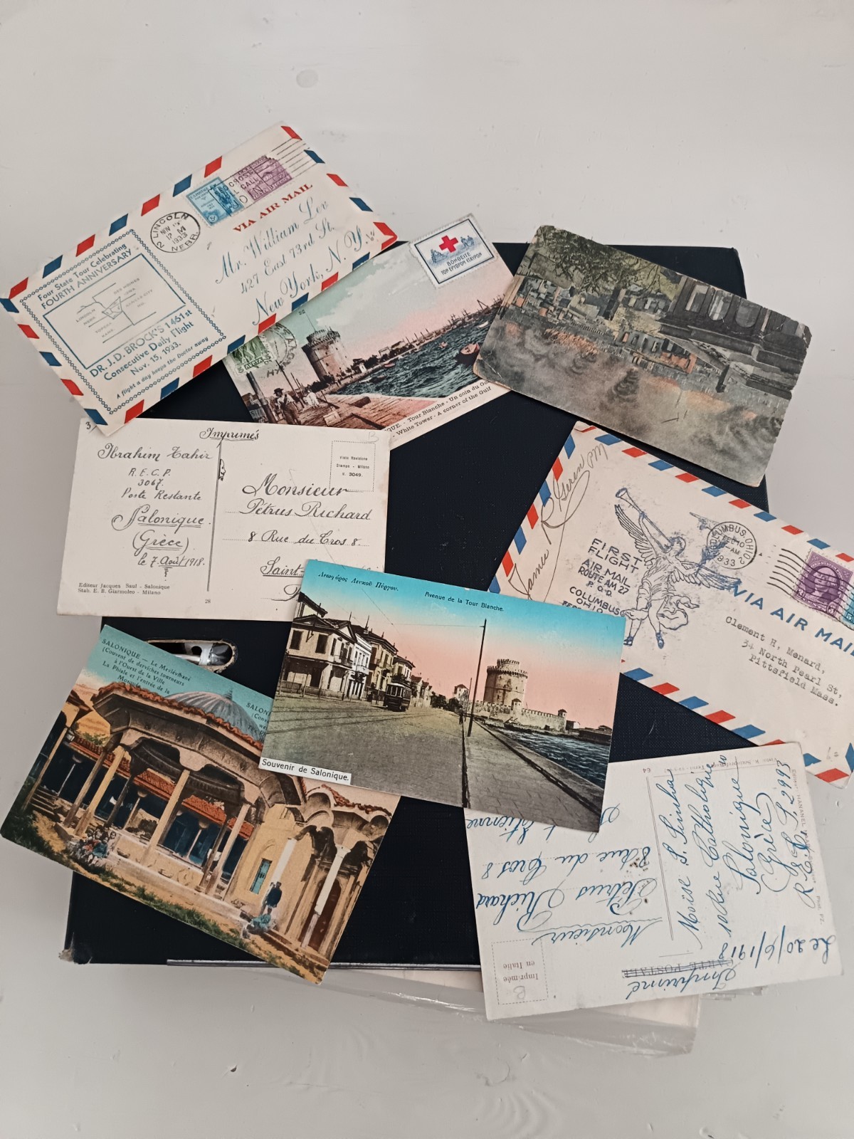 Huge Vintage Postcard Album 380+ Greece Salonica Thessaloniki Ottoman Era Athens Huge Vintage Postcard Album 380+ Greece Salonica Thessaloniki Ottoman Era Athens