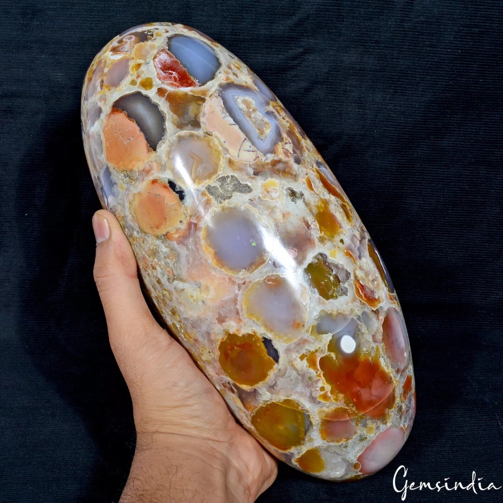 Best Quality 5.4Kg Leopard Skin Jasper Handmade Huge Oval Cab Healing Gem Lingam Best Quality 5.4Kg Leopard Skin Jasper Handmade Huge Oval Cab Healing Gem Lingam