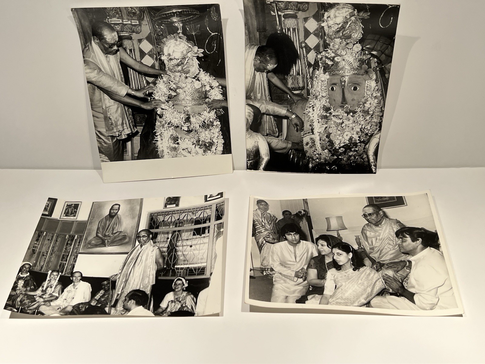 RARE 1970’s 4 Picture Siddha Yoga Baba MUKTANANDA GURU GANESHPURI SYDA Founder RARE 1970’s 4 Picture Siddha Yoga Baba MUKTANANDA GURU GANESHPURI SYDA Founder