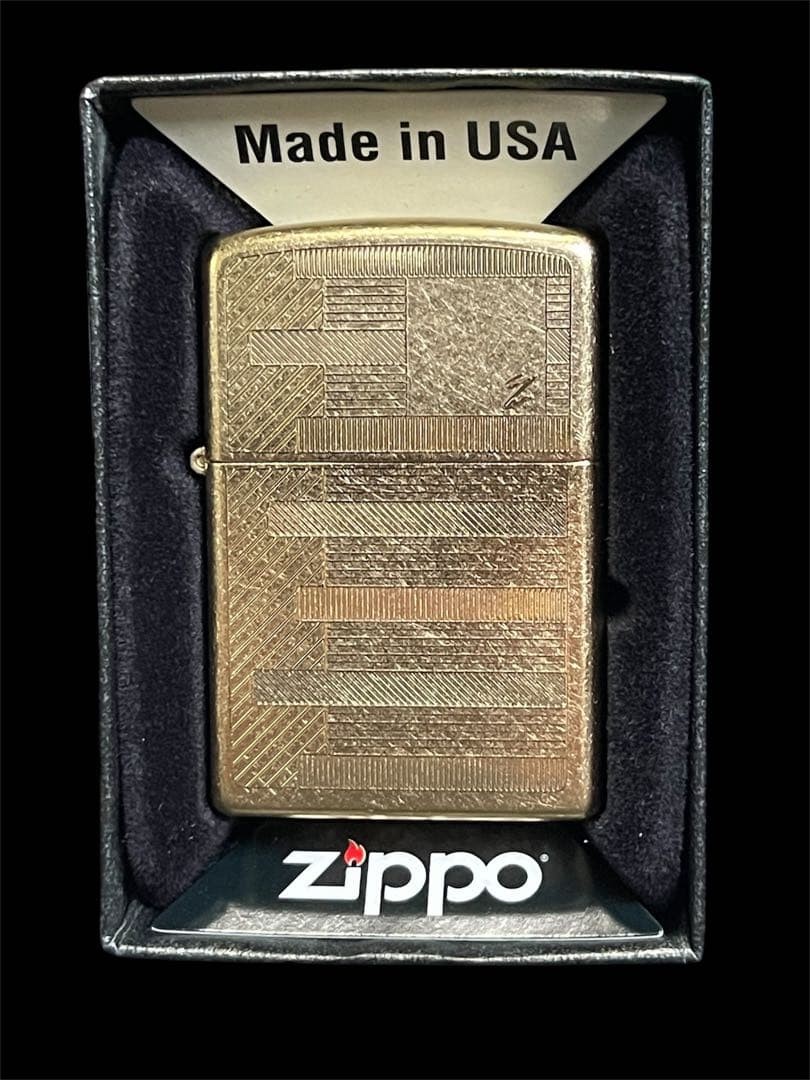 ZIPPO BELLE KOGAN Gold Dust Collection No. 3 with box ZIPPO BELLE KOGAN Gold Dust Collection No. 3 with box
