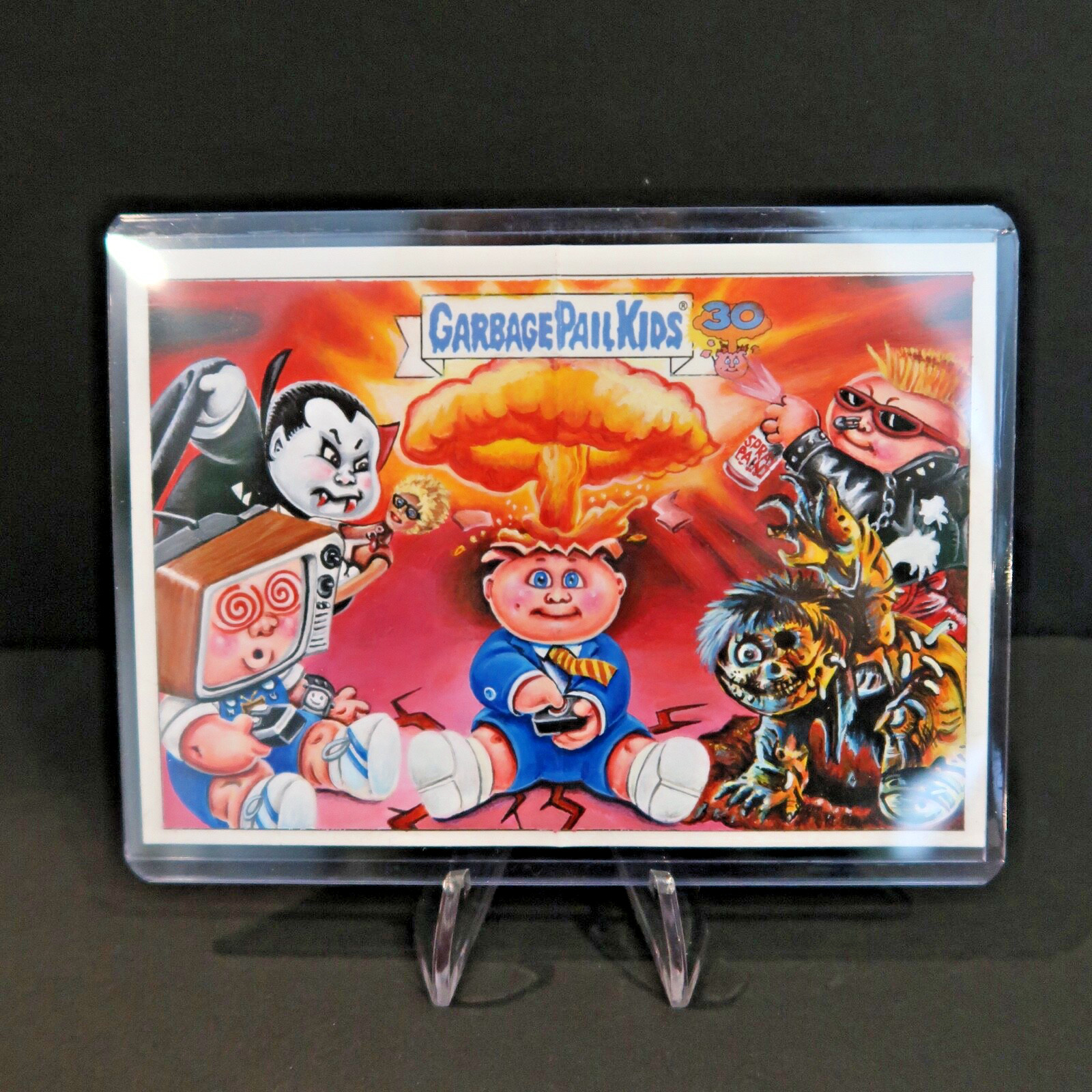2015 GARBAGE PAIL KIDS 1st SERIES MASH UP 30TH PANO SKETCH CARD BY COLIN WALTON 2015 GARBAGE PAIL KIDS 1st SERIES MASH UP 30TH PANO SKETCH CARD BY COLIN WALTON