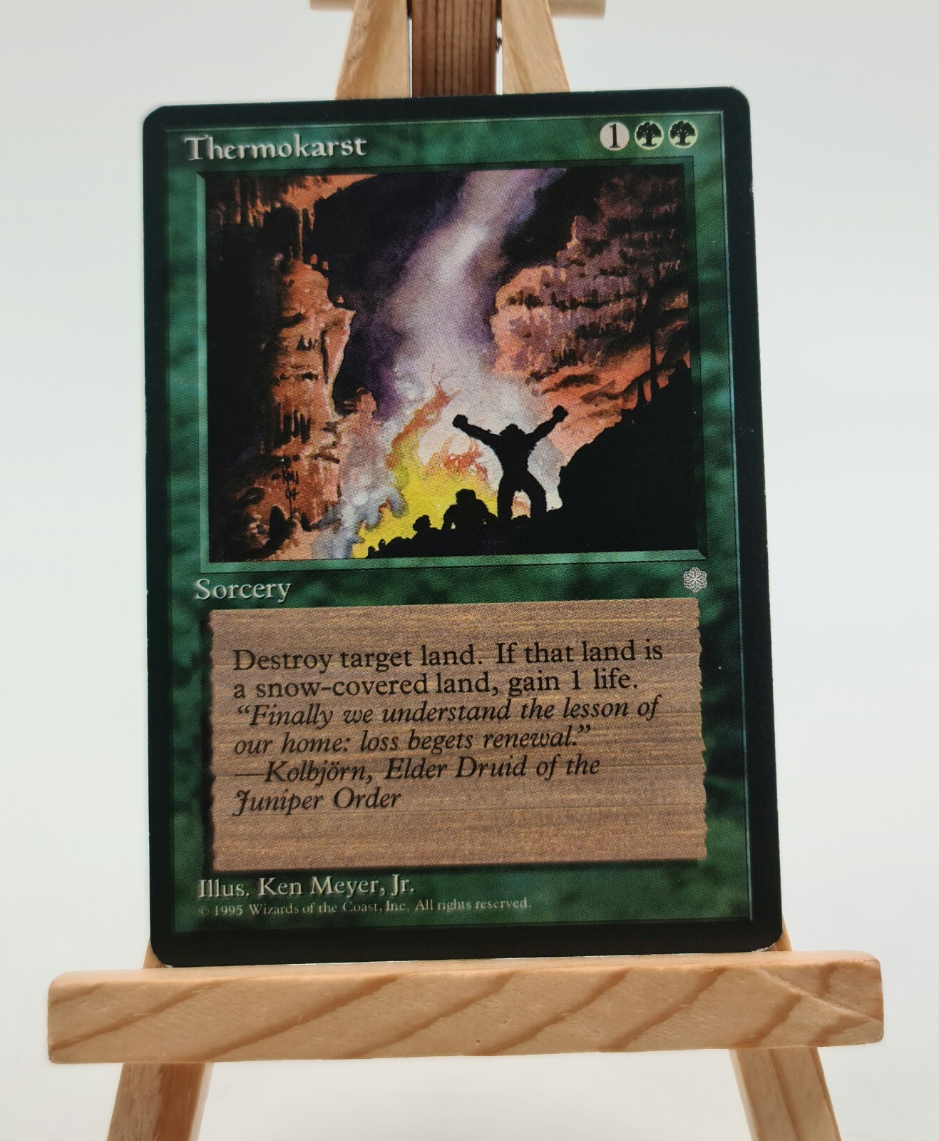 Thermokarst Ice Age Magic Card MTG English (Thermokarst) Thermokarst Ice Age Magic Card MTG English (Thermokarst)
