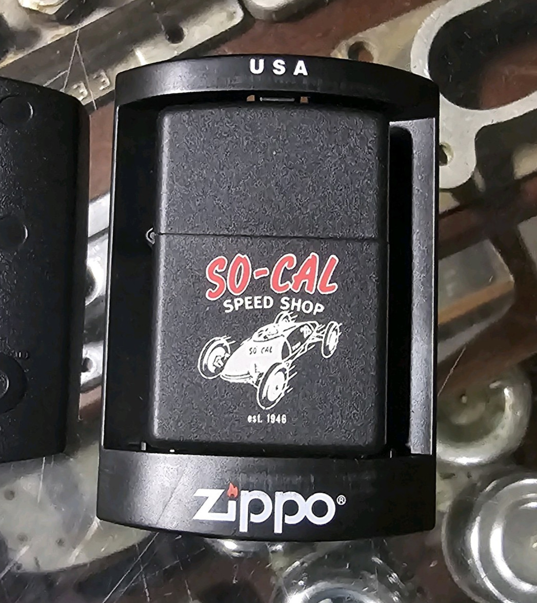 NOS 2004 So-Cal Speed Shop Vintage Series ZIPPO Lighter Unfired Hot Rod SCTA old NOS 2004 So-Cal Speed Shop Vintage Series ZIPPO Lighter Unfired Hot Rod SCTA old