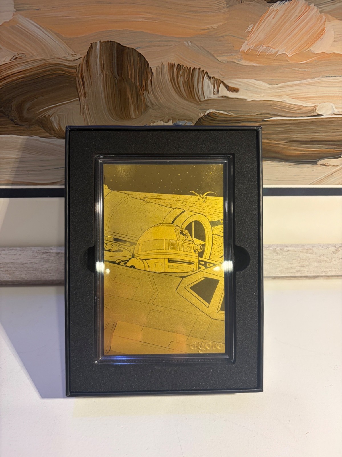 Agoro Star Wars GOLD R2D2 - very rare - 38/50 - you also get a tier 1 and tier 2