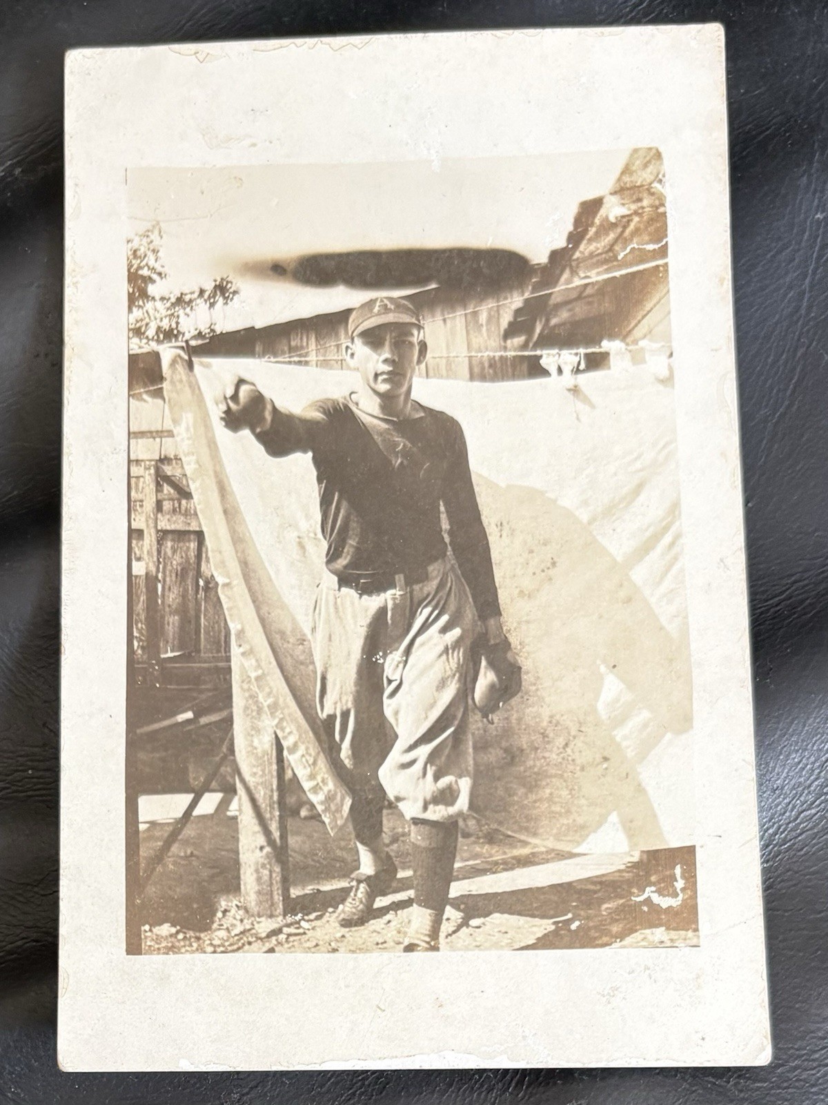 Negro League 1910s Almendares Cuba Baseball MLB World Series RHP Dolf Luque RPPC