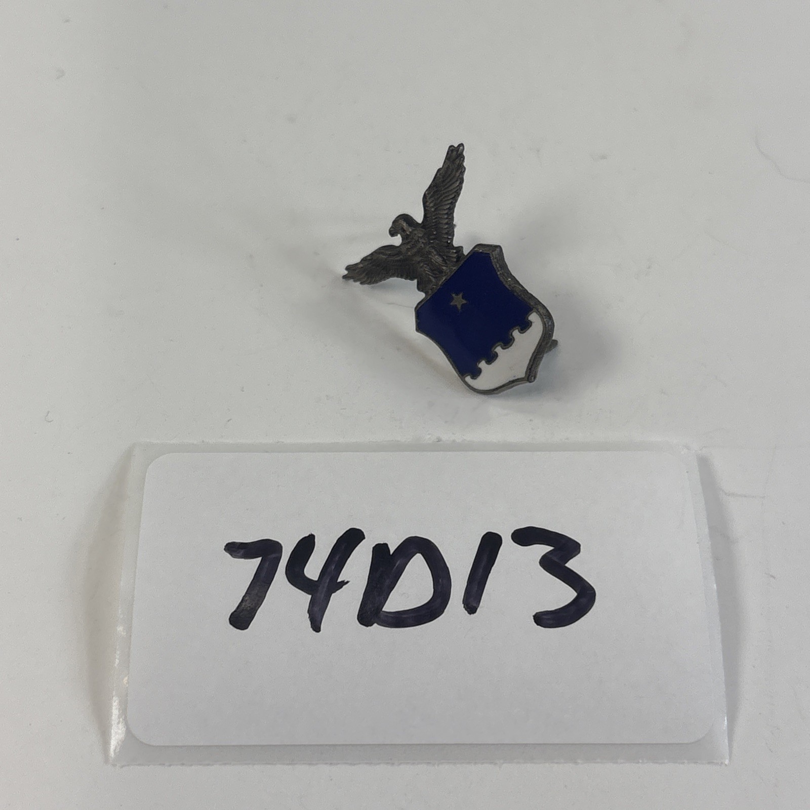 US Air Force USAF Aide General Collar Insignia 1-Star Eagle Meyer Pin-Back 74D13 US Air Force USAF Aide General Collar Insignia 1-Star Eagle Meyer Pin-Back 74D13