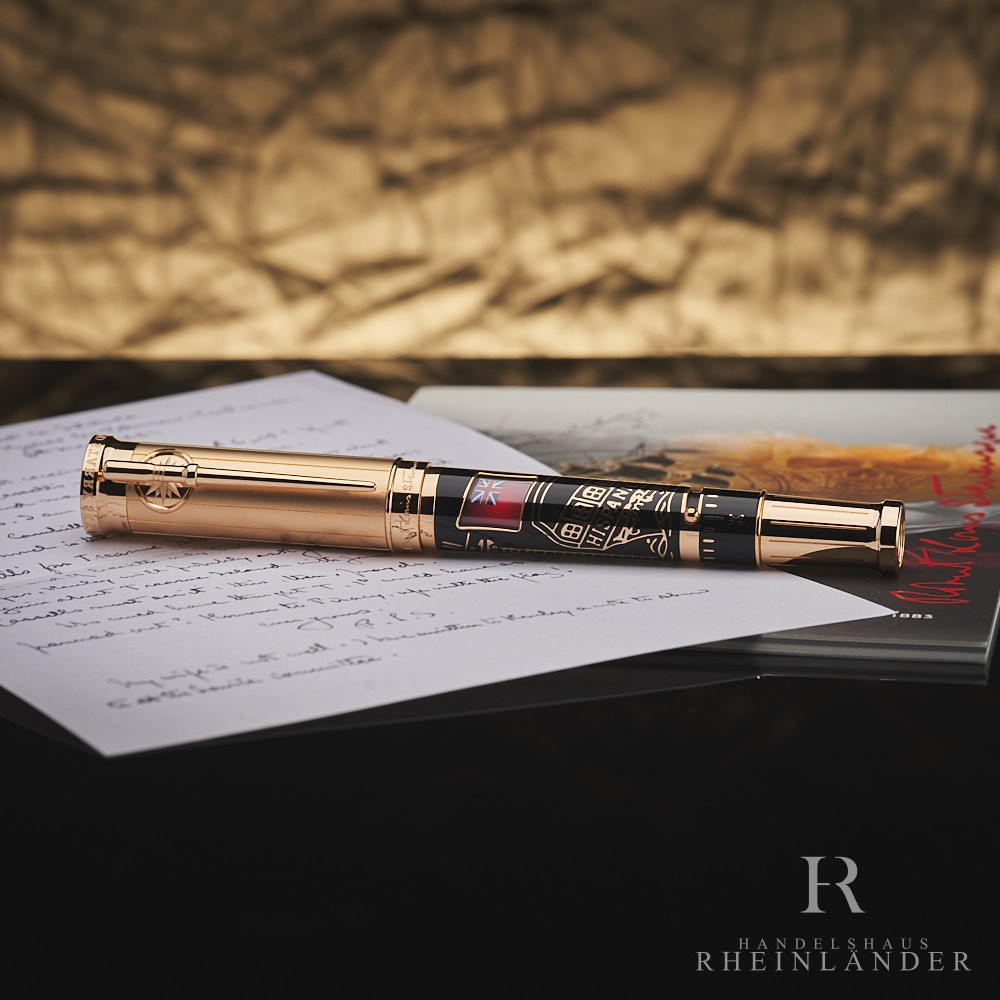 Montblanc Writers Edition Homage to Robert Louis Stevenson Fountain Pen 129521 Montblanc Writers Edition Homage to Robert Louis Stevenson Fountain Pen 129521