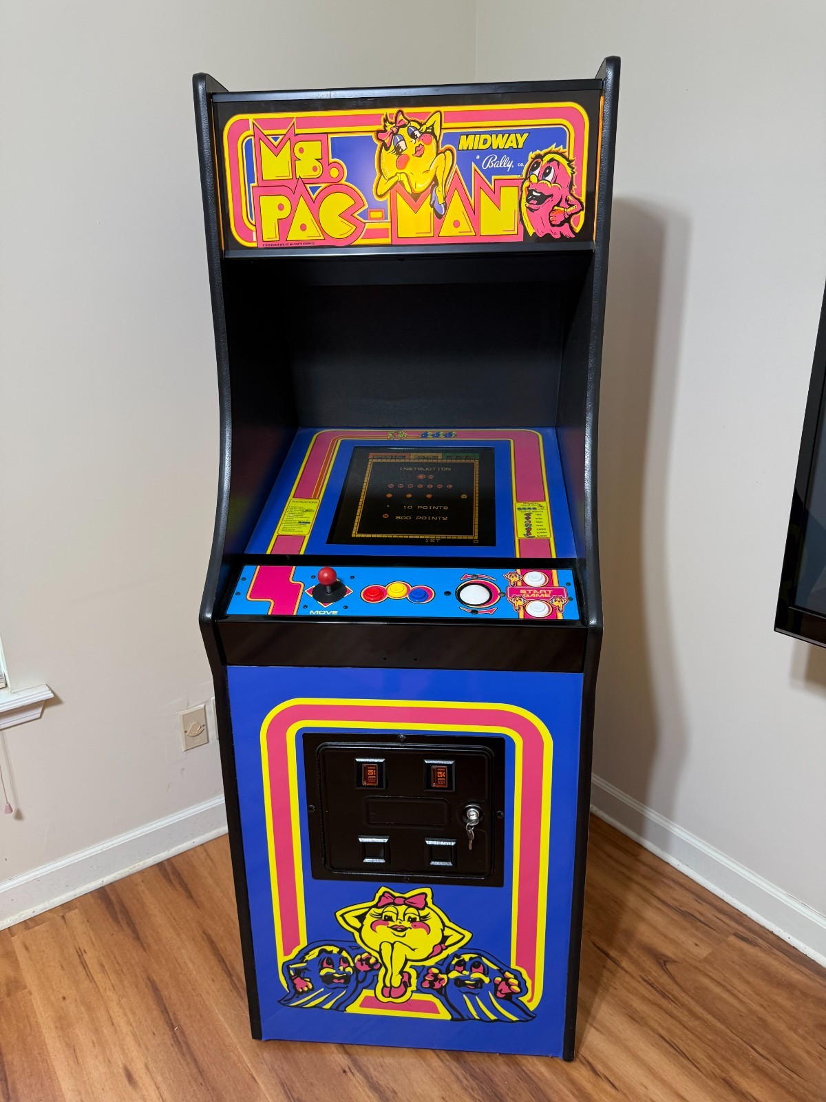 Ms. Pacman Arcade Game with 59 games Ms. Pacman Arcade Game with 59 games