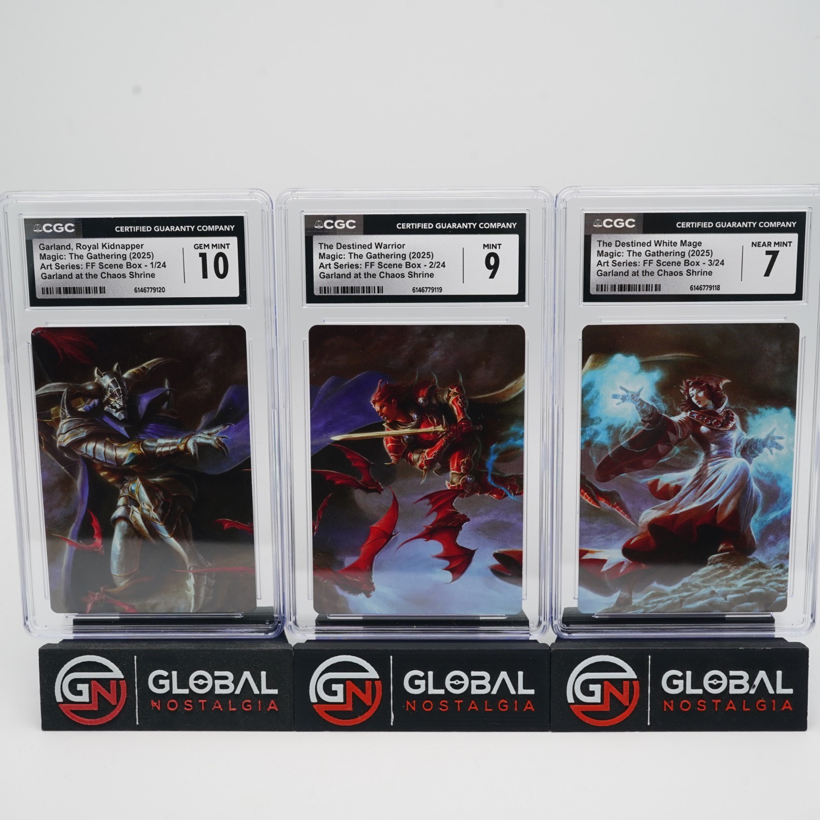 MTG Final Fantasy FF Scene Box Complete Set 2025 Magic Series Avg Grade 9.6