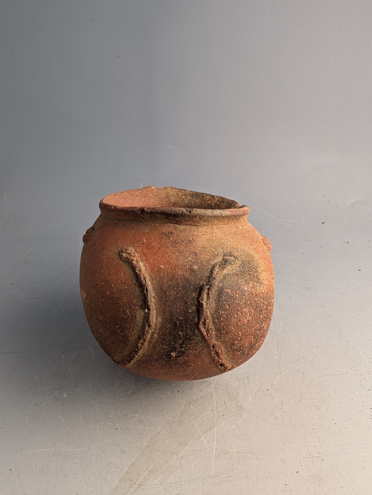 PRE COLUMBIAN MISSISSIPPIAN POTTERY EFFIGY VESSEL PRE COLUMBIAN MISSISSIPPIAN POTTERY EFFIGY VESSEL