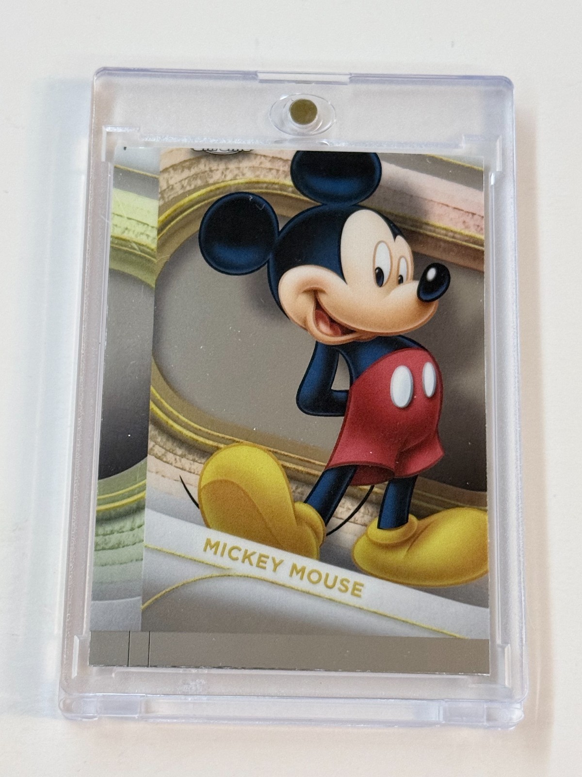 Miscut 2025 Topps Chrome Disney Mickey Mouse *Error Card* One Of A Kind Anomaly Miscut 2025 Topps Chrome Disney Mickey Mouse *Error Card* One Of A Kind Anomaly
