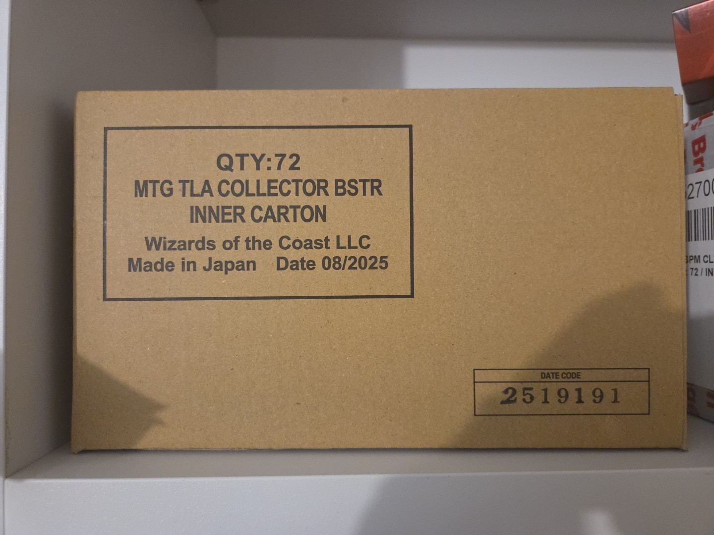 Mtg AVATAR The Last Airbender Collector Case (6x BOX) - SEALED