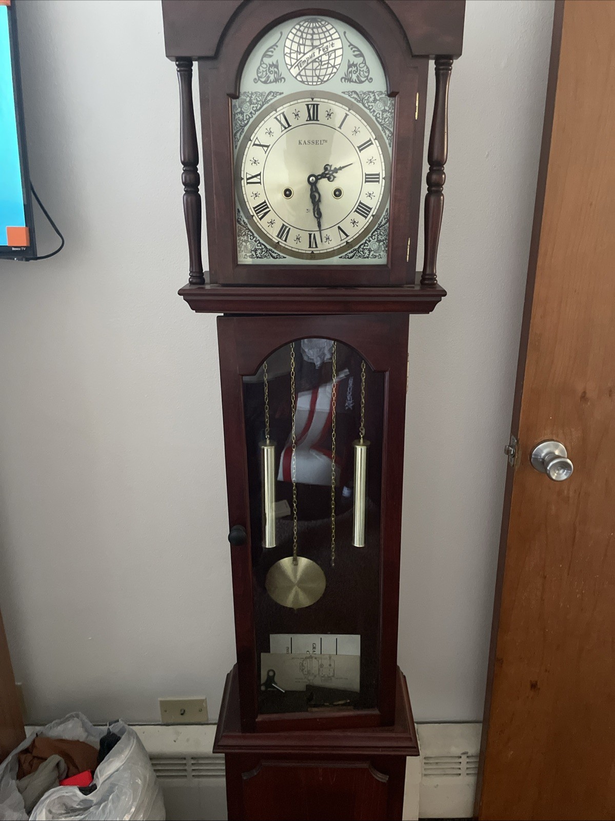 Grandfather Clock In Good Condition