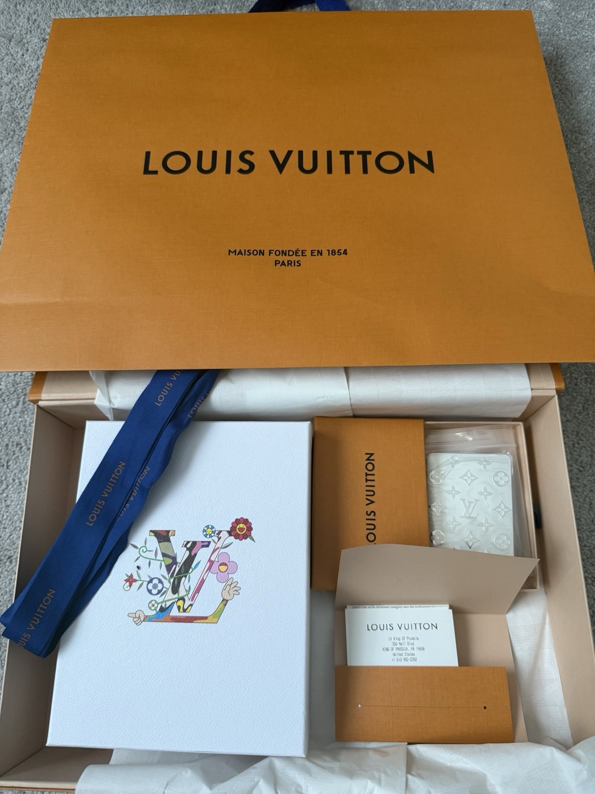 LOUIS VUITTON 20th Anni Takashi Murakami Trading Cards Metal Silver ULTRA RARE