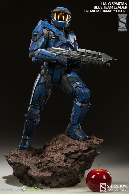 HALO SPARTAN BLUE TEAM LEADER Premium Format Figure Sideshow Collectibles Xbox HALO SPARTAN BLUE TEAM LEADER Premium Format Figure Sideshow Collectibles Xbox