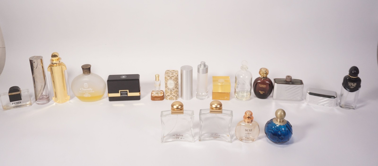 Vintage Lot Collection Bundle Perfume Bottles Soap Box Hermès Dior Fendi Chanel Vintage Lot Collection Bundle Perfume Bottles Soap Box Hermès Dior Fendi Chanel