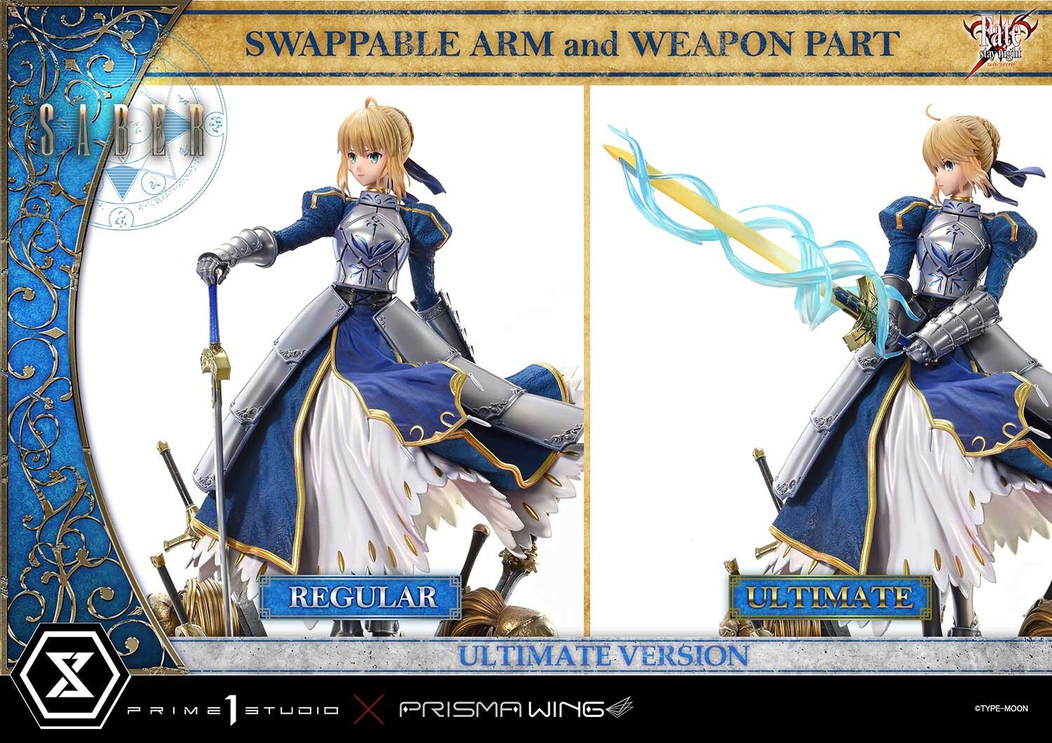 P1S 1/4 Fate Grand Order King Arthur Saber Artoria UPMFSN-01 P1S 1/4 Fate Grand Order King Arthur Saber Artoria UPMFSN-01