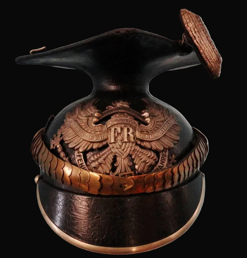 Rare Prussian Officer's Tschapka - 2. Hannoversches Ulanen-Regiment Nr 14 Rare Prussian Officer's Tschapka - 2. Hannoversches Ulanen-Regiment Nr 14