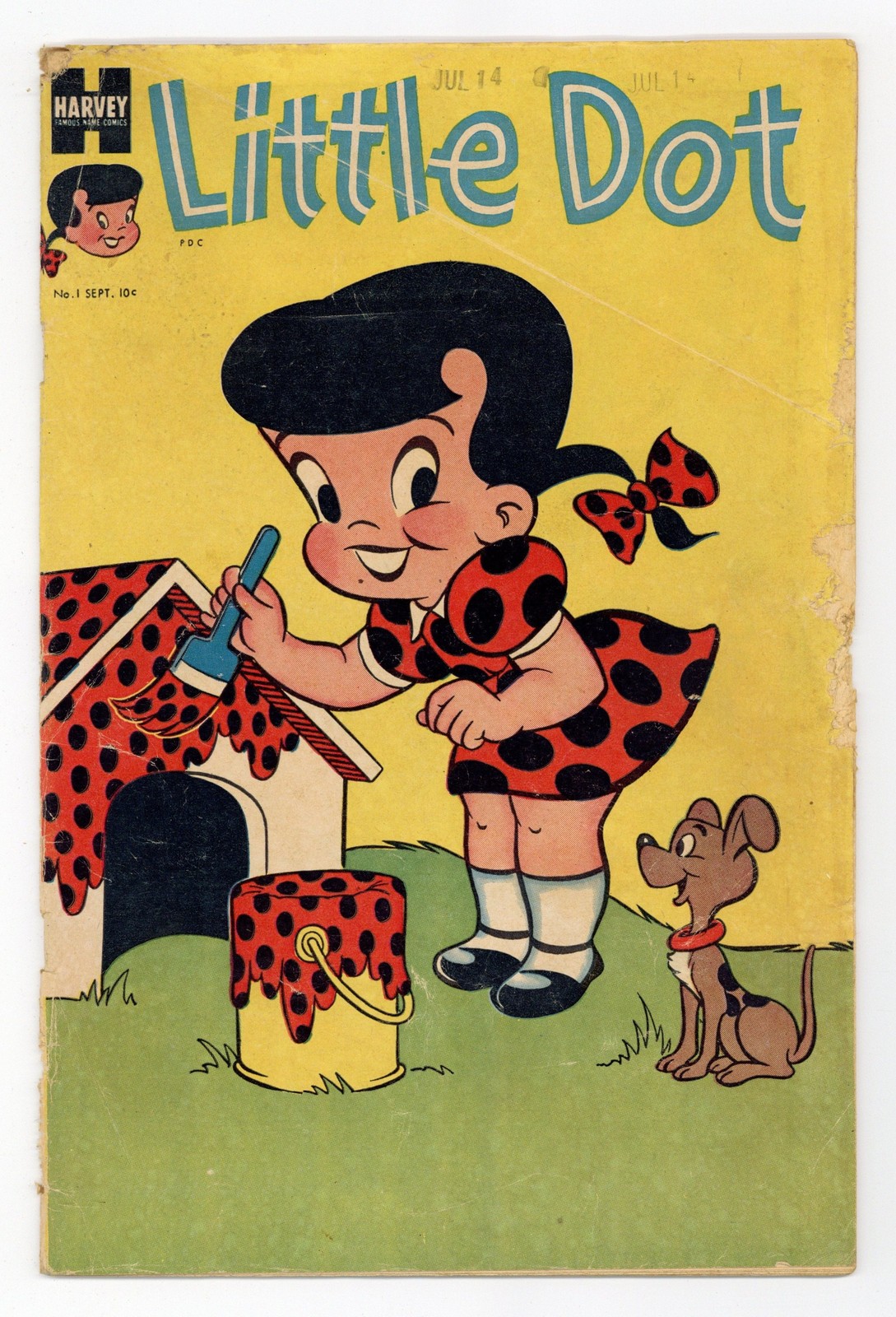 Little Dot #1 FR/GD 1.5 1953 1st app. Richie Rich, Little Lotta