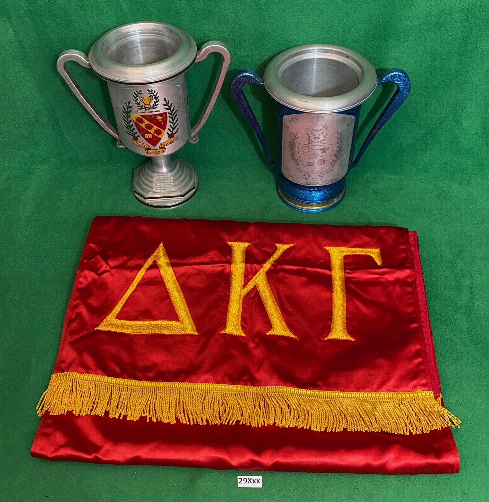 Lot of 2 Vintage RARE Delta Kappa Gamma Society Trophies 1974 And 1980. Lot of 2 Vintage RARE Delta Kappa Gamma Society Trophies 1974 And 1980.