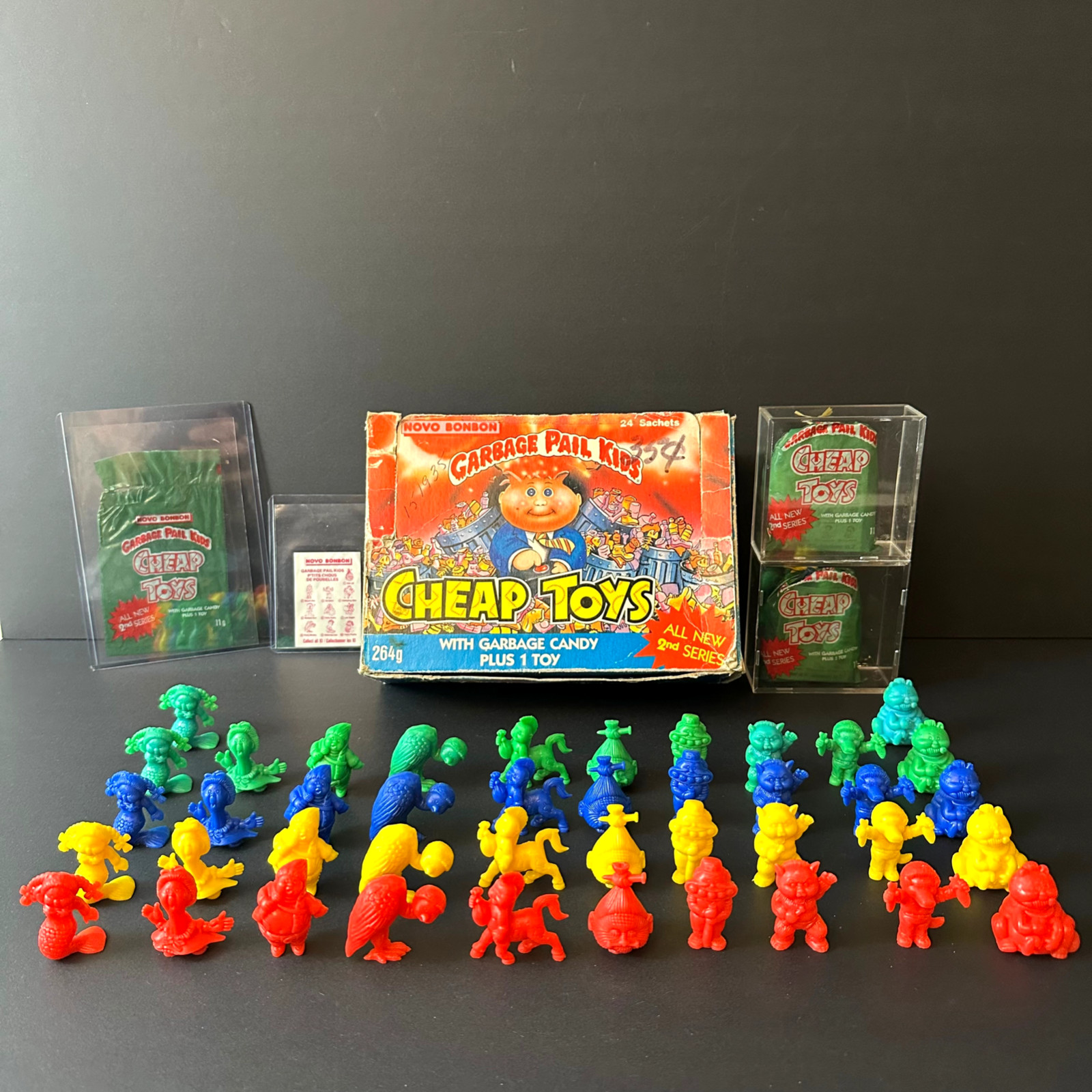 RARE GARBAGE PAIL KIDS CHEAP TOYS SERIES 2 COMPLETE MASTER SET 40+2 NOVO BONBON RARE GARBAGE PAIL KIDS CHEAP TOYS SERIES 2 COMPLETE MASTER SET 40+2 NOVO BONBON
