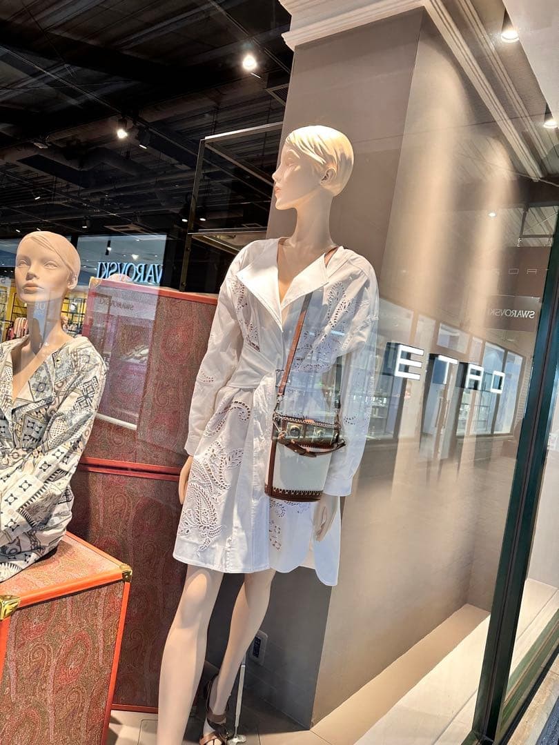 Etro White Dress Dress Women Rare Luxury Designer Model Limited dEdition VHTF Pr Etro White Dress Dress Women Rare Luxury Designer Model Limited dEdition VHTF Pr