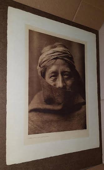 Large Original Photogravure | Edward Curtis | Waihusiwa, Zuni , 22 Large Original Photogravure | Edward Curtis | Waihusiwa, Zuni , 22