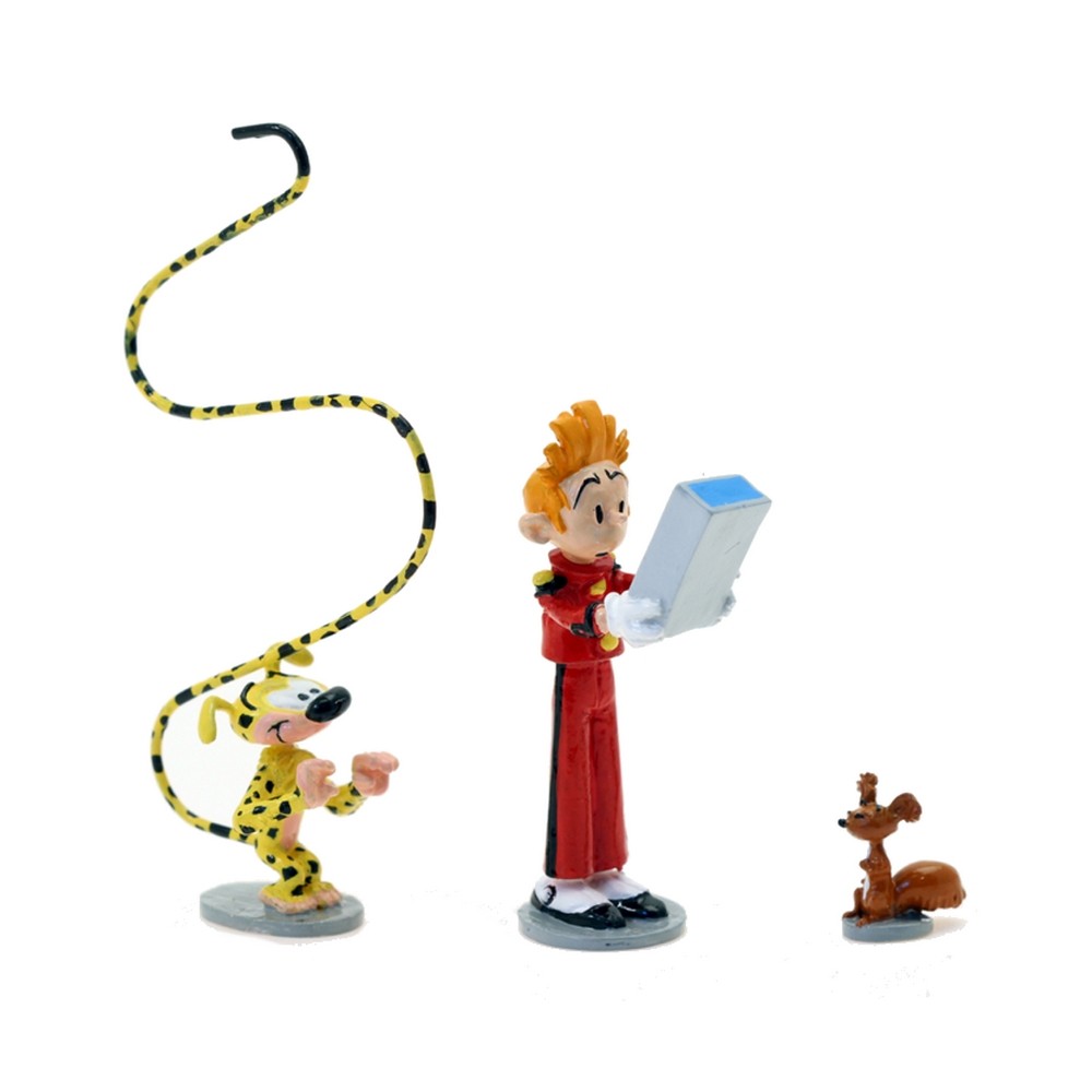 Pixi Spirou and Mini Fantasio, Spip & Marsupilami 6596 Collectible Figure (2021) Pixi Spirou and Mini Fantasio, Spip & Marsupilami 6596 Collectible Figure (2021)
