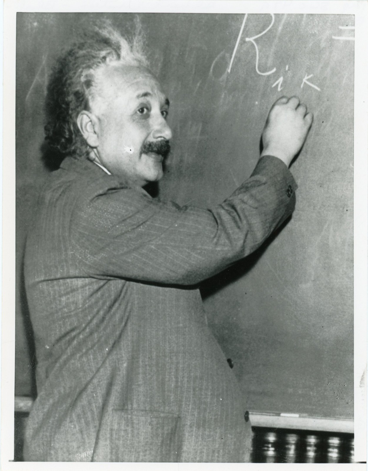 Albert Einstein - Vintage United Press International News Photo