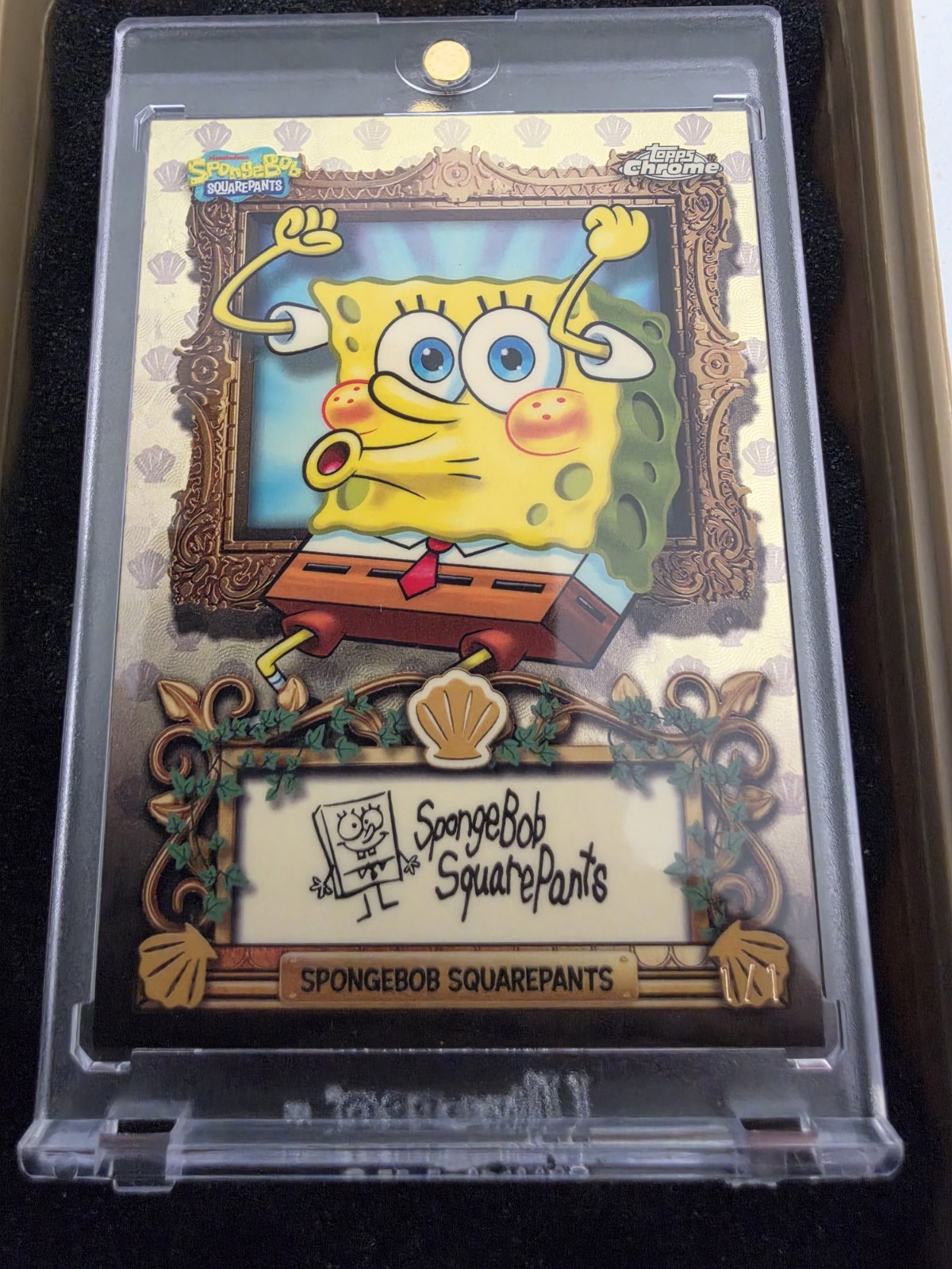 2025 Topps Chrome SpongeBob SquarePants 1/1 Vip Superfractor 1 OF 3 PRODUCT HITS 2025 Topps Chrome SpongeBob SquarePants 1/1 Vip Superfractor 1 OF 3 PRODUCT HITS