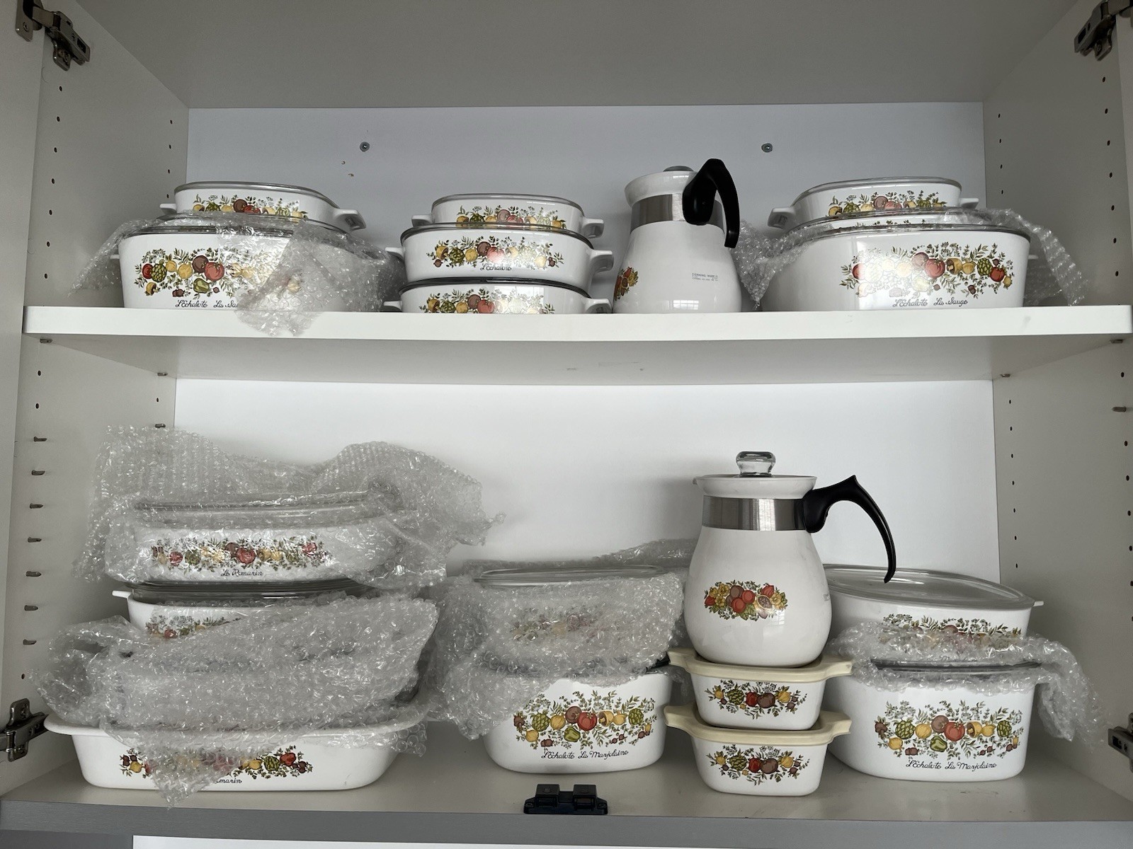 CORNING WARE VINTAGE SETS 