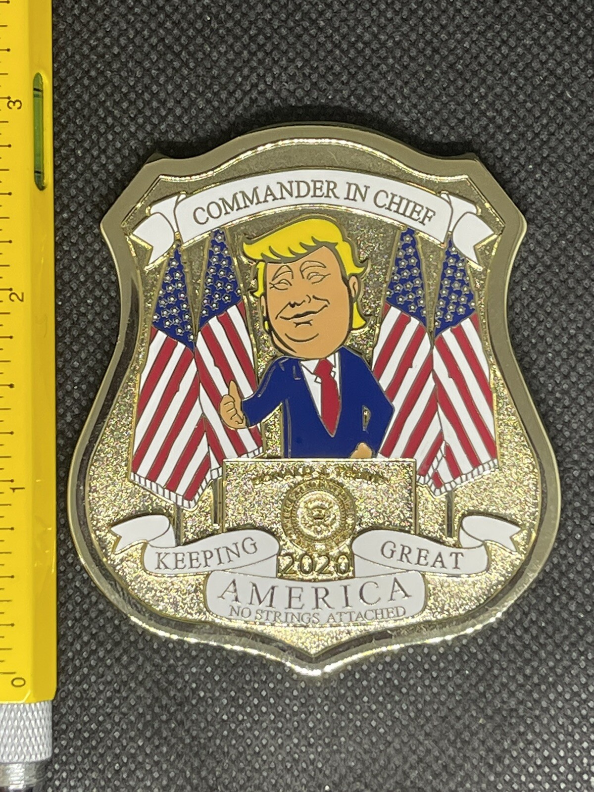 USSS United States Secret Service Trump Biden Putin Russia Puppet Challenge Coin