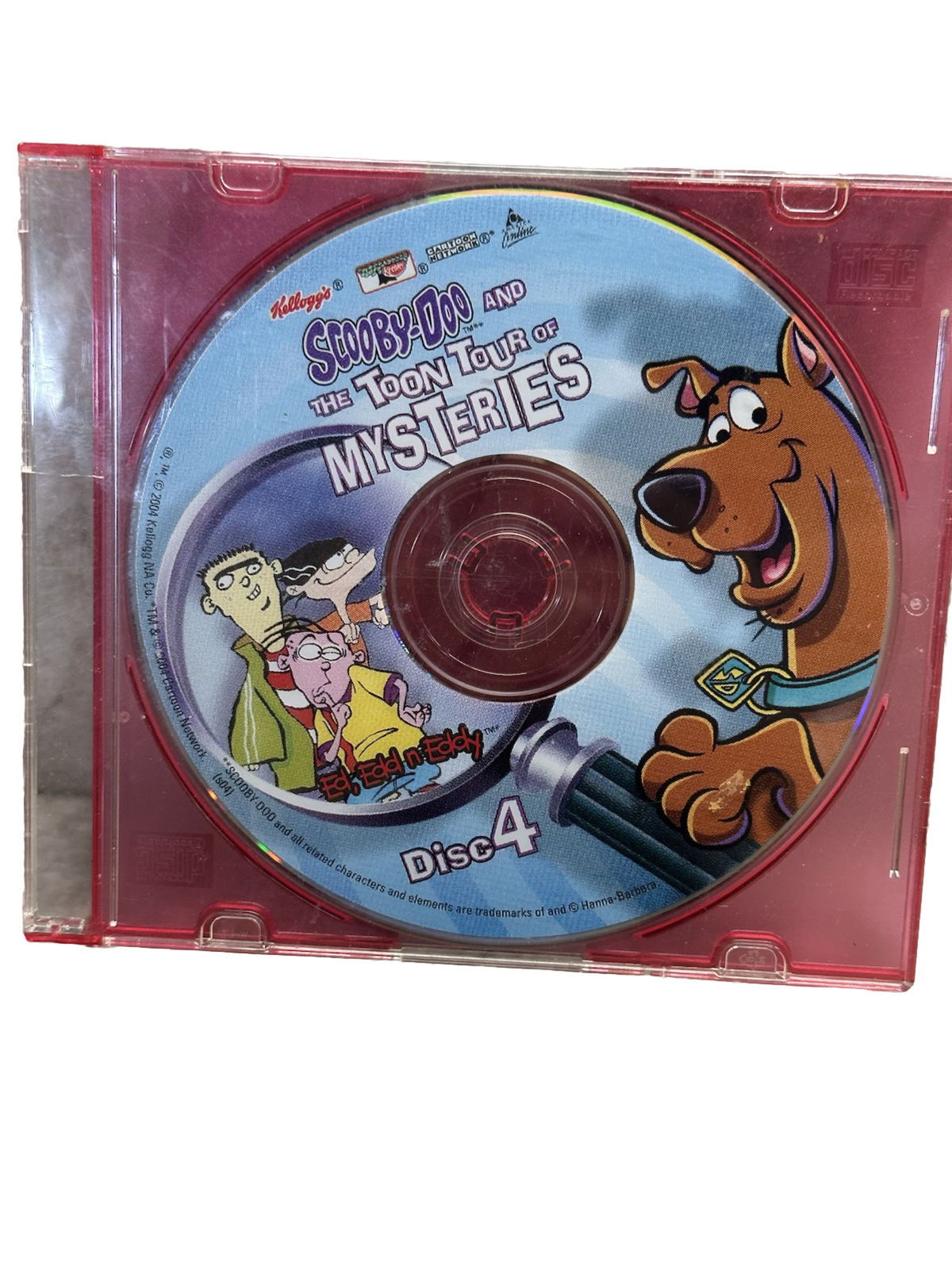 KELLOGG'S SCOOBY DOO & THE TOON TOUR OF MYSTERIES DVD ROM DISC 4