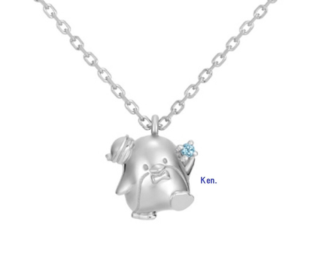 U-TREASURE Tuxedo Sam Sanrio Necklace Silver 925 Japan New Kawaii Gift Cute F/S U-TREASURE Tuxedo Sam Sanrio Necklace Silver 925 Japan New Kawaii Gift Cute F/S