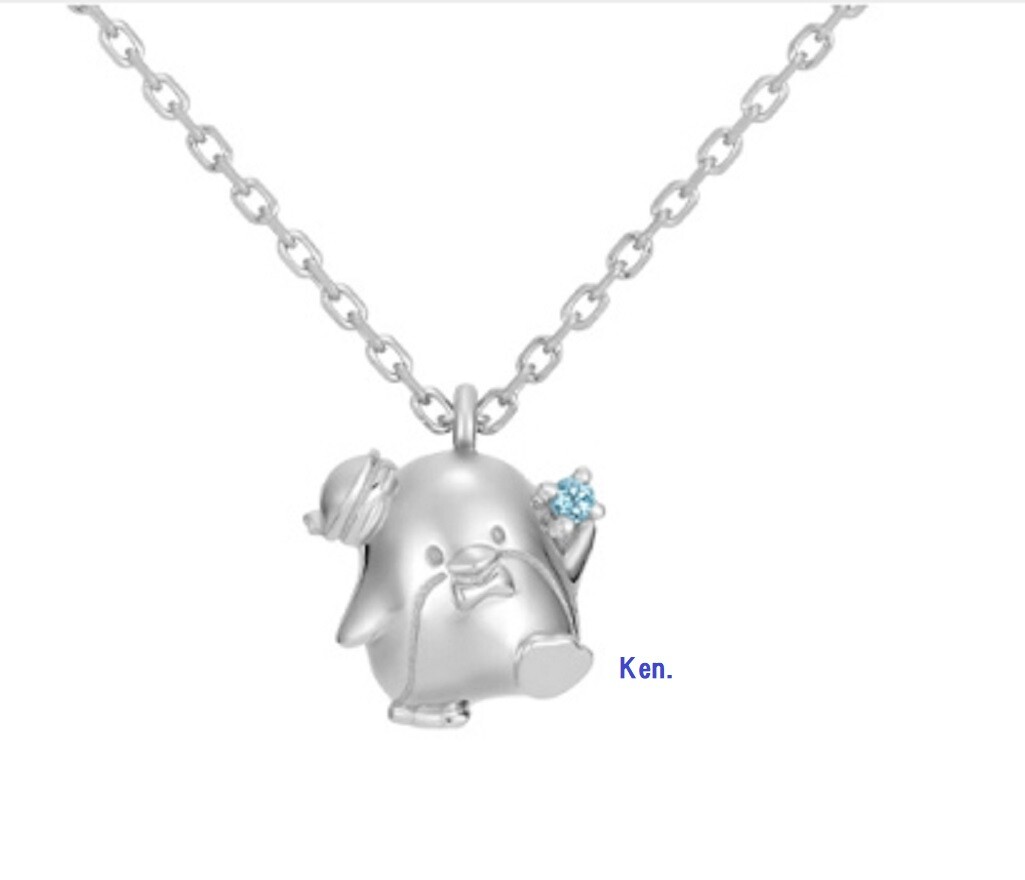 U-TREASURE Tuxedo Sam Sanrio Necklace Platinum Japan New Kawaii Gift Cute F/S