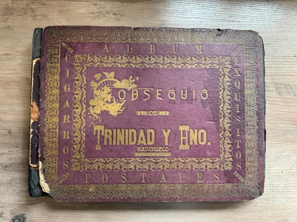 RARE CUBA CUBAN TRINIDAD Y HERMANOS CIGAR PHOTO ALBUM BOOK 1019 CARDS CARD PHOTO RARE CUBA CUBAN TRINIDAD Y HERMANOS CIGAR PHOTO ALBUM BOOK 1019 CARDS CARD PHOTO