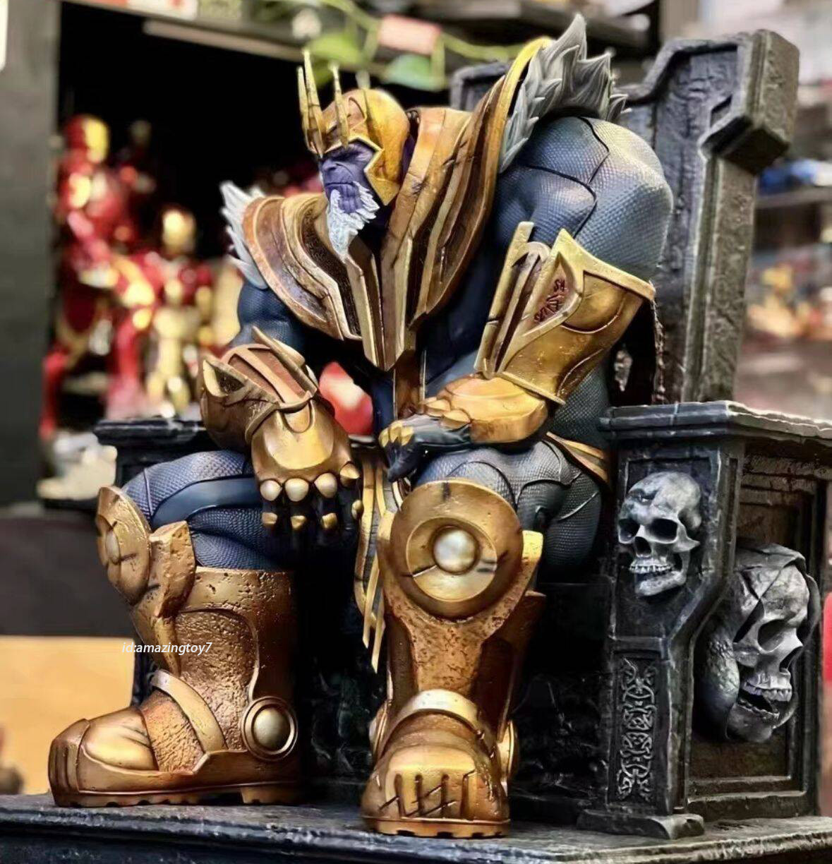 SDZ Studio 1/4 Thanos Resin Model Painted Statue H71cm Collectibles