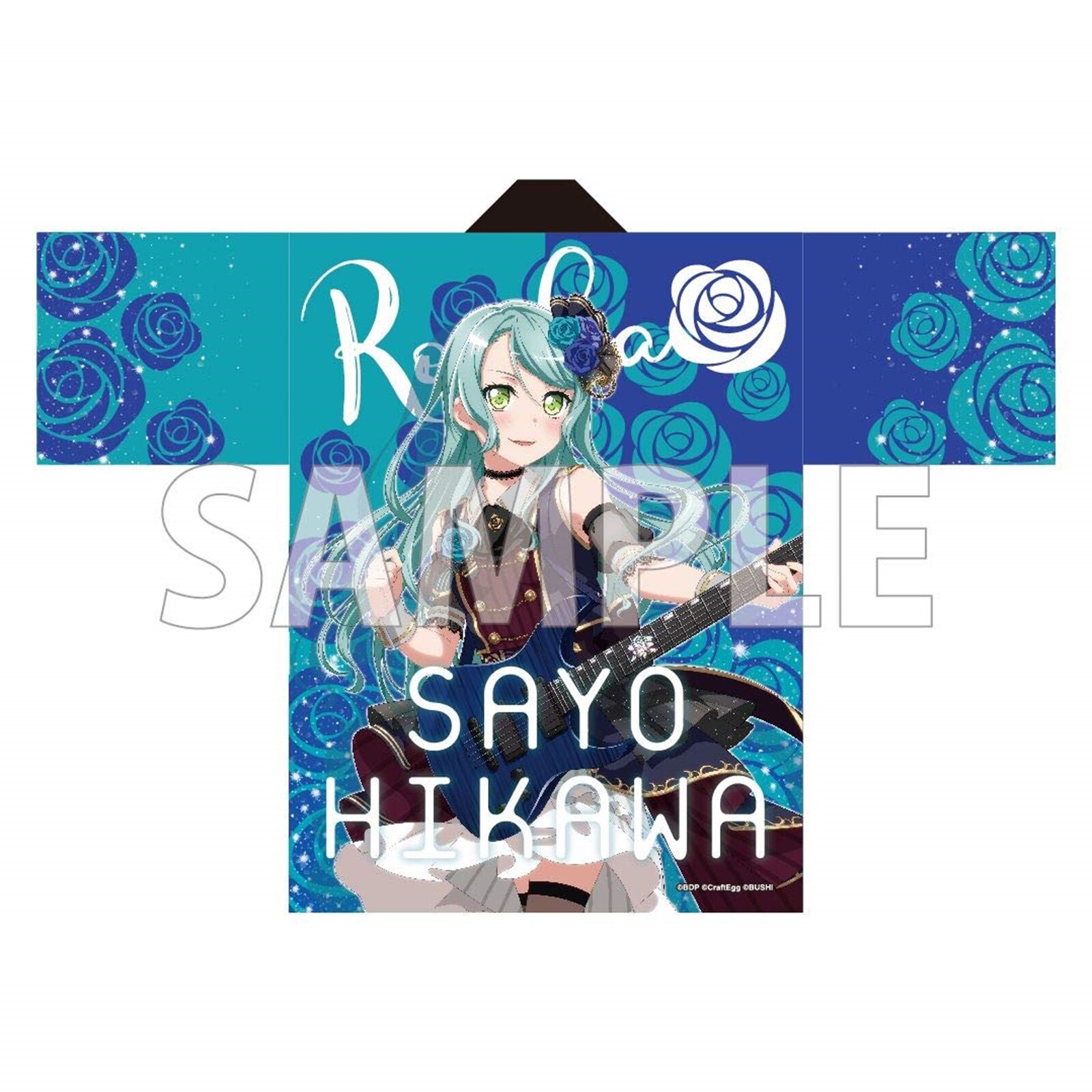 BanG Dream Girls Band Party 7th Live Limited Roselia Sayo Hikawa Happi Coat